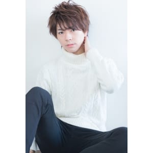 ラベンダーグレージュショート AKI-272