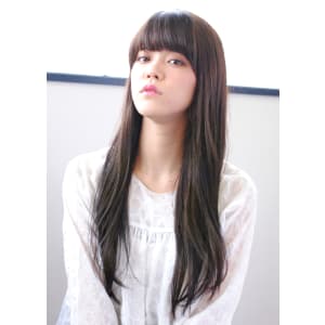 ナチュラルロング大人の艶ストレート【k34】