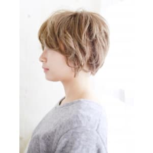 ゆるふわ外ハネカジュアルボブ