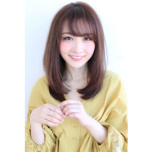 ひし形ストレートセミディ【H-553】