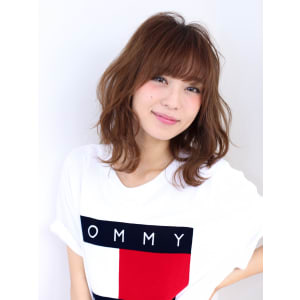 【tetote】ゆるふわガーリーなキュートセミロング