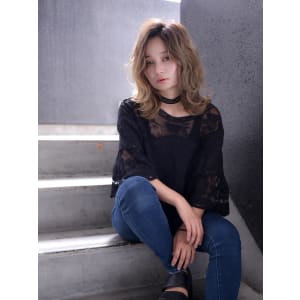 【tetote】#外国人風＃とろみ＃アッシュ＃波ウェーブ