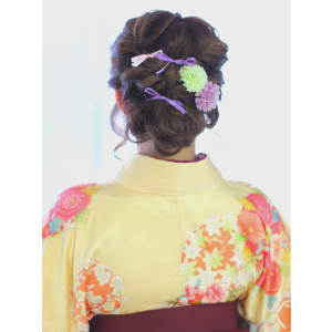 ☆卒業式ヘアアレンジ☆ふわふわヘアアレンジ☆星野菜美☆