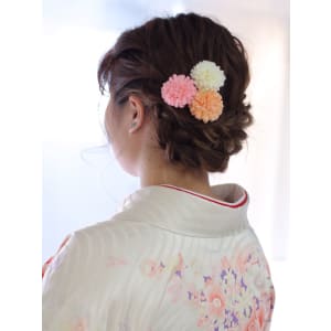 ☆卒業式ヘアアレンジ☆【bouquet】クラシカルアレンジ