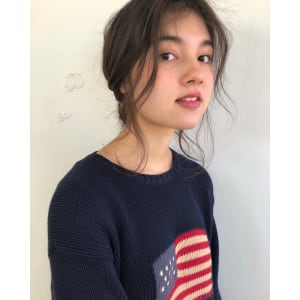 短くても出来る簡単こなれアップヘア
