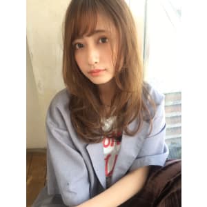 ツヤセミロング アッシュベージュ【y－２９８】