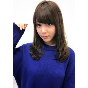 小顔斜めバング イルミナ
