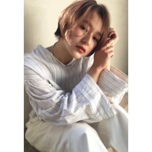 大人ショートひし形ボブ