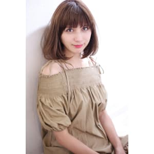 大人小顔ふんわりボブ♪