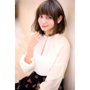 大人ワンカールふんわりボブ♪