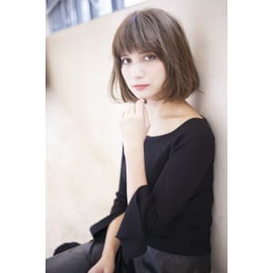 【重山祐亮】大人ジェンダーレスワンカールボブ♪