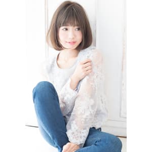 ベリーブルーアッシュゆるふわショート AKI-281