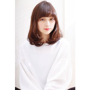 小顔ゆるふわパーマ ボブ