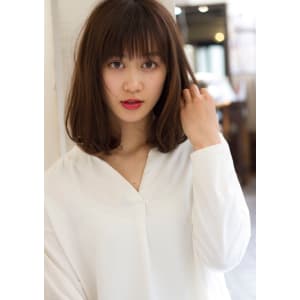 人気の長さ！ロブ！ナチュラルワンカールの大人ロブ　