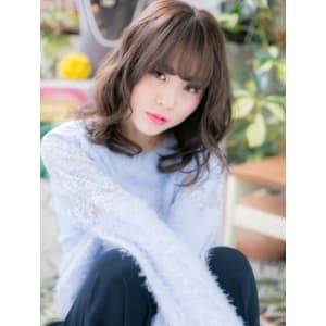 外国人風ウェーブで恋心をGET♪