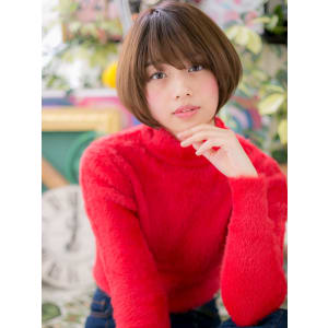 大人かわいい☆ナチュラルショートボブ
