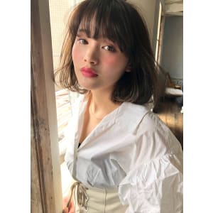 愛されボブ　大人フェミニン