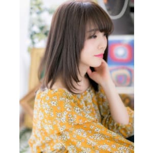ツヤ髪☆小顔ナチュラルストレート