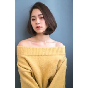 【Luana/難波】大人エレガントボブ