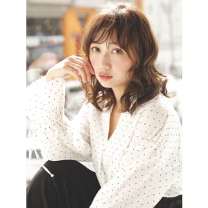 大人のマッシュウルフボブ