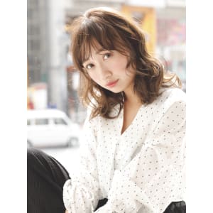 大人のマッシュウルフボブ