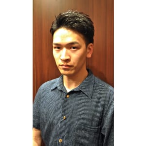 爽やかツーブロックショート＜理容室＞＜銀座＞＜メンズ＞