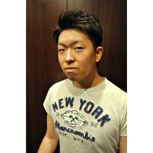 ツーブロザクザクショート＜理容室＞＜銀座＞＜メンズ＞