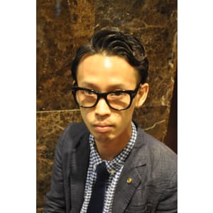 ネオ七三ツーブロック＜理容室＞＜銀座＞＜メンズ＞＜ショート＞