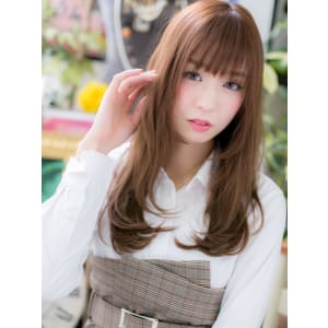 万人ウケ♪くせ毛風ハンサムストレート