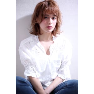 マッシュウルフオン眉ジェンダーレスボブ♪