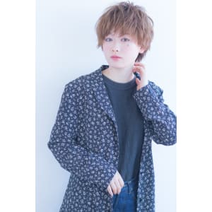 優しい束感がかわいいショートマッシュボブ　 AKI-291