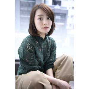大人のツヤボブ