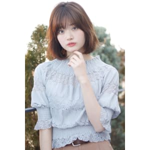 大人のふんわりツヤパーマ