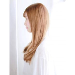 抜け感リラックスストレート
