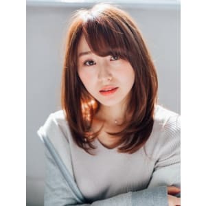 内巻きナチュラルロング