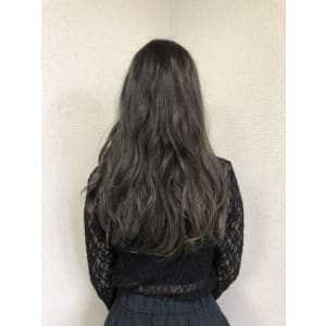 【Luana/難波】透明感パープルアッシュ