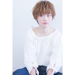 かわいい外はねミックスショートマッシュ　 AKI-301