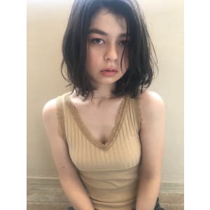 ナチュラル大人ボブ