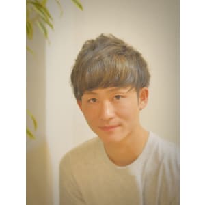 プラチナシルバーマッシュショート