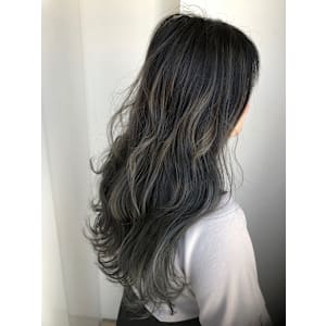 外国人風ハイライトグラデーション