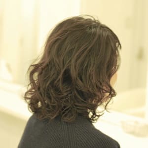 ジェンダーレスなふわくしゃパーマ