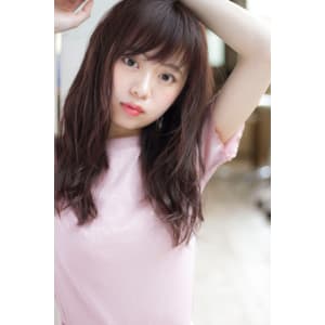 束感でつくるデジタルパーマ　セミディ
