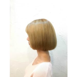 【Reir下北沢】*+ミニボブ+ブロンドベージュ+*