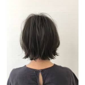 シアーグレーボブ