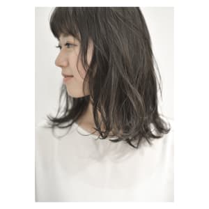 上品なミディアムロブ○