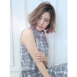 トレンド外人風パーマ