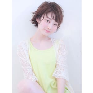 愛されショート★軽ふわウェーブ