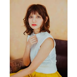 男女モテ☆ミディアムパーマスタイル