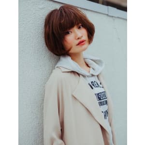 カジュアルフェミニンボブ