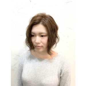 【Reir下北沢】*+シフォンボブ+マットブルージュ+*